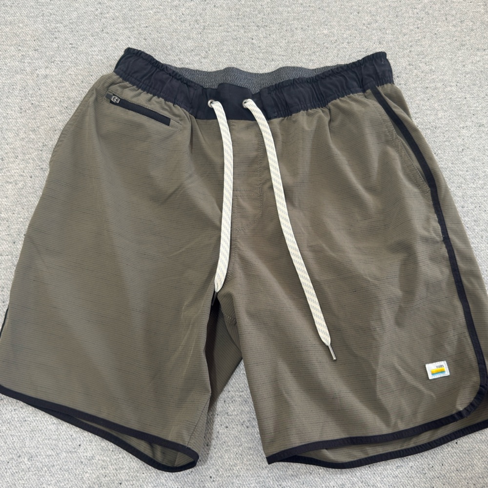 Vuori Men's Athletic Tan Shorts